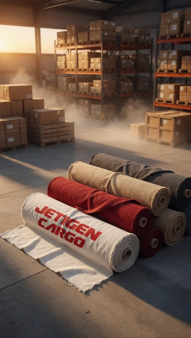 Рулоны ткани Jetigen Cargo на складе